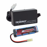 Combo: Tenergy Airsoft NiMH 8.4V 1600mAh Flat Battery Pack /w (90570)