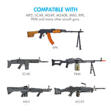 Combo: Tenergy Airsoft NiMH 8.4V 1600mAh Flat Battery Pack /w (90570)
