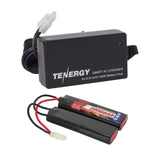 Combo: Tenergy Airsoft NiMH 9.6V 2000mAh Nunchuck Battery Pack (90573)