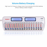 Tenergy TN438 16-Bay AA/AAA NiMH/NiCd LCD Smart Battery (90634)