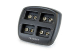 Tenergy TN294 4-Bay 9V Li-ion Battery Charger (90639)
