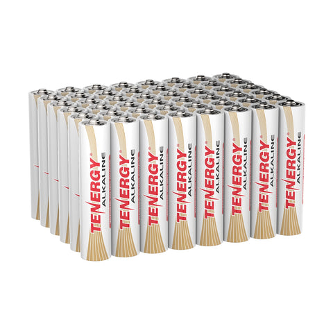Tenergy 48 pcs Alkaline AAA Batteries (90657)