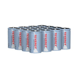 Tenergy D 10,000mAh NiMH Rechargeable Battery 16pcs (90669)