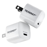 Tenergy USB-C Charger with PD 20W 2 Pack (90708)
