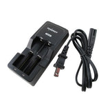 Tenergy TN270 Li-ion Battery Charger + 2 Li-ion 18650 3.7V (90717)