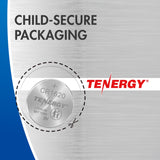 Tenergy CR1620 3V Lithium Button Cells, 20pcs (4 x Cards) (90745)