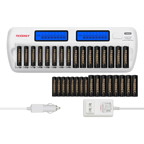 Tenergy 16 Pack Premium Pro AA 16 Pack AAA Rechargeable (90752)