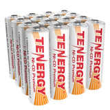 Tenergy Premium NiCd AA 1100mAh Rechargeable Batteries for (90769)