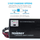 Combo: Tenergy NiMH 7.2V 3800mAh Battery Pack, 2-pack + (91014)