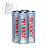 Combo: 4 pcs Tenergy AA 2500mAh NiMH Rechargeable Batteries + (91108)