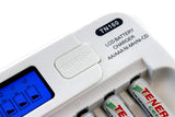 Combo: TN160 12-Bay AA/AAA NiMH/NiCd LCD Charger + 24 AA (91150)