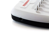 Combo: TN160 12-Bay AA/AAA NiMH/NiCd LCD Charger + 24 AA (91150)