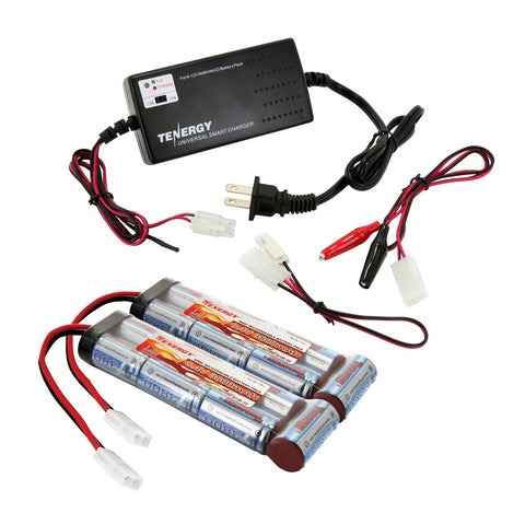 Combo: Tenergy NiMH 8.4V 3800mAh Battery Pack with Tamiya (91165)