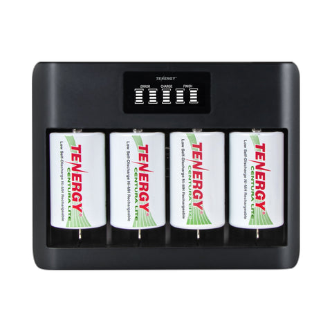 Tenergy 4 Pack Centura D Lite and TN486U (NiMH/NiCd) (95040)