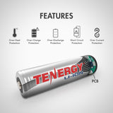 Combo: Tenergy T4s Intelligent 4-Bay Universal Charger + 4 x (96081)