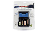 Combo: Tenergy T4s Intelligent 4-Bay Universal Charger + 4 x (96081)