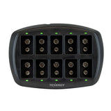 Tenergy TN295 10-Bay 9V Li-ion Battery Charger (96091)
