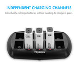 Tenergy TN295 10-Bay 9V Li-ion Battery Charger (96091)