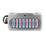 Combo: TN145 8-Bay AA/AAA NiMH/NiCd Charger + 8 AA NiMH (96100)