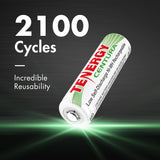 Combo: 24pcs Tenergy Centura NiMH 1.2V Rechargeable Batteries (96109)