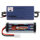 Tenergy 7.2V RC Battery Pack and Charger Combo, 3000mAh NiMH (96123)