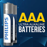 Philips Ultra AAA Alkaline Batteries - Button Top - 1000 Pieces