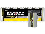 Rayovac AL9V-6 Alkaline Batteries 6 Pack (72 9V Case)
