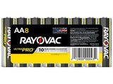 Rayovac ALAA-8 Alkaline Batteries 8 Pack (96 AA Case)