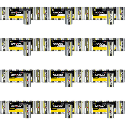 Rayovac ALC-6 Alkaline Batteries 6 Pack (72 C Case)