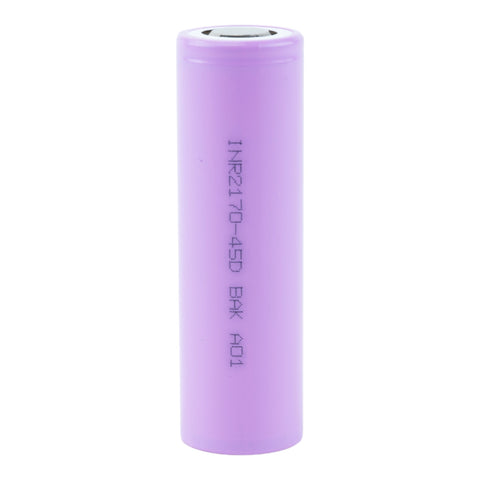 BAK 45D 21700 4500mAh 60A Tabless Battery