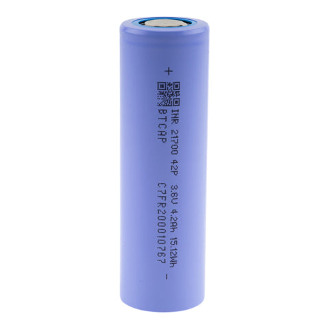 BTCAP 42P 21700 4200mAh 45A Battery