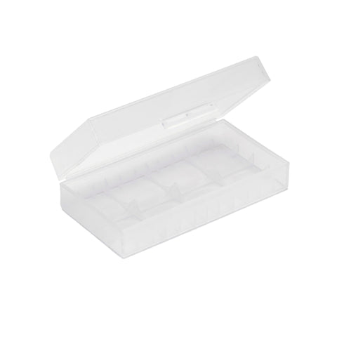 18650 Battery Case (2 Cells) - Clear