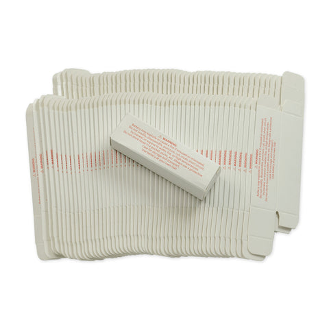 Paper Box with Warning for 20700/21700 Battery - 50pcs
