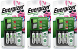 Energizer Recharge Value Battery Charger - CHVCMWB (3 Pieces)
