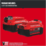 Craftsman CMCB204-2 Battery - OEM Original - 2 Pack