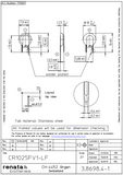 Renata CR1025FV1-LF Battery - 2 Pin Vertical - 20 Pieces