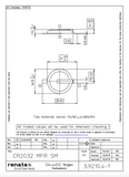 Renata CR2032 MFR SM Battery (Surface Mount Solder Tabs)(25 Pieces)