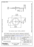 Renata CR2320SM Battery (Surface Mount Solder Tabs)(250 Pieces)