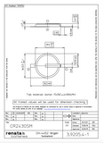 Renata CR2430SM Battery (Surface Mount Solder Tabs)(25 Pieces)