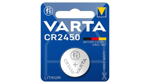 Varta CR2450 Battery - 100 Pieces