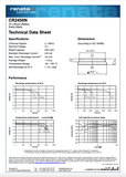 Renata CR2450N Battery - 3 Volt 540mAh Lithium CR2450N.SC - Carded 40 Pieces