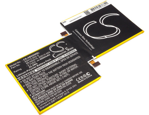 Amazon 3HT7G Battery 3.7V 6000mAh Li-Polymer - Compatible Replacement
