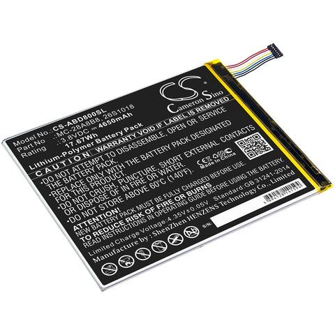 Amazon Kindle Fire HD 8 Battery 3.8V 4650mAh - Compatible Replacement