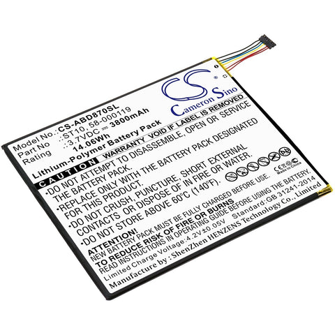 Amazon 26S1008 Battery Replacement for Kindle Fire 10 - 10.1 Tablet
