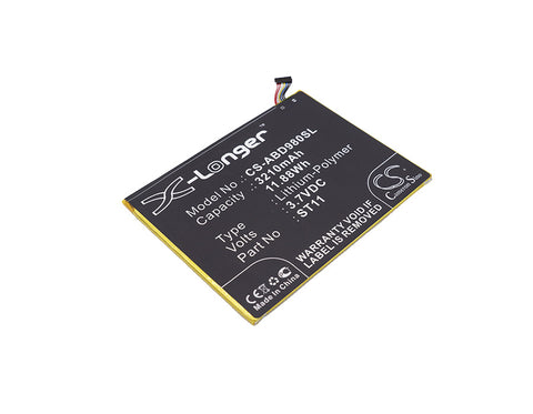 Amazon Kindle HD 8 Battery 3.7V 3210mAh Li-Polymer - Compatible Replacement