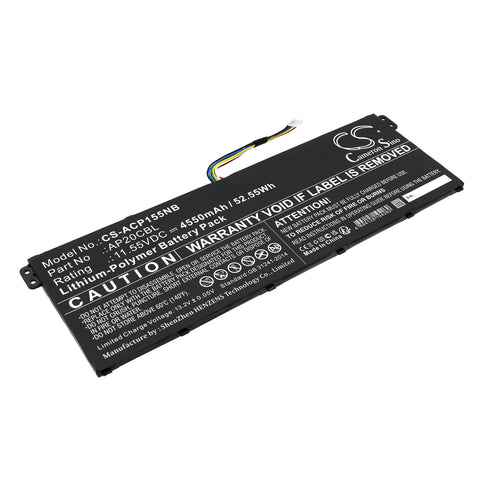 Acer Aspire Vero AV15-51-75QQ Battery 11.55V 4550mAh Li-Polymer - Compatible Replacement