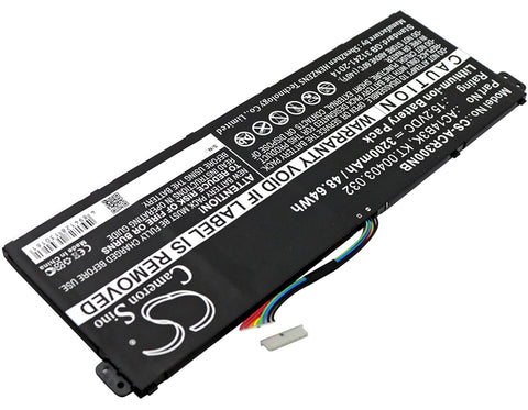 Acer Aspire R3-131T Battery 15.2V 3200mAh - Compatible Replacement
