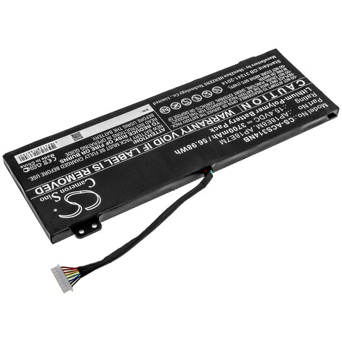 Acer ConceptD 3 CN315-71-72J3 Battery 15.4V 3700mAh - Compatible Replacement