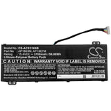 Acer ConceptD 3 CN315-71-72J3 Battery 15.4V 3700mAh - Compatible Replacement