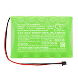 DSC Impassa SCW9057 Self-Contained 2-Way Wireless Security System Battery 7.2V 3600mAh - Compatible Replacement